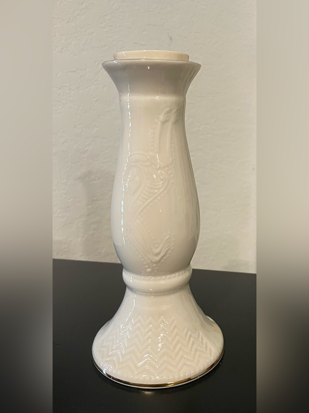 Donegal Parian China Candlestick Holder